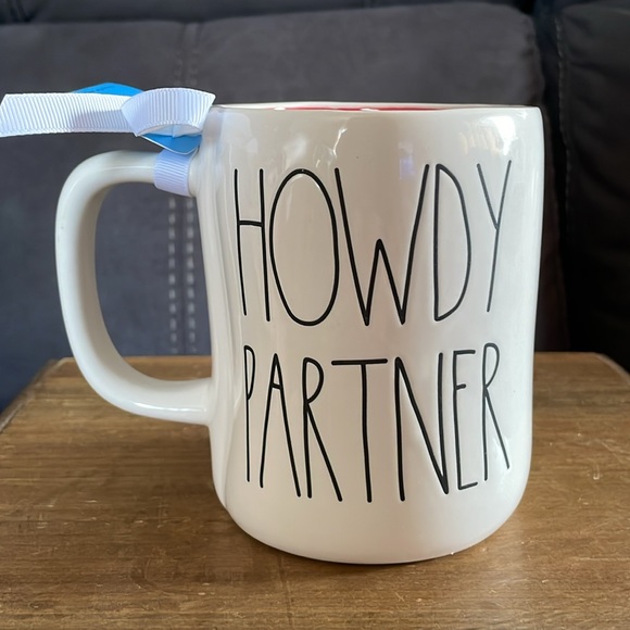 Pixar By Rae Dunn Toy Story “Howdy Partner” Two Sided Mug (10) - Picture 2 of 7